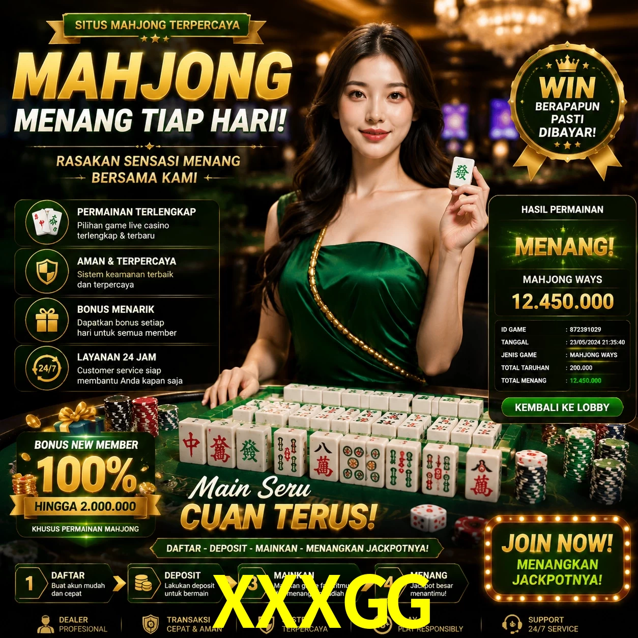 Cashback VIP XXXGG - reembolso semanal